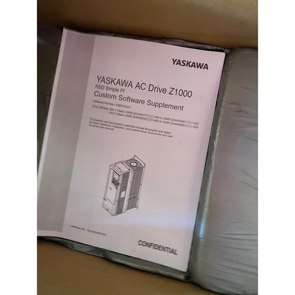 YASKAWA Z1000 Variable Frequency Drive 480v 3HP#CIMR-ZU2A0114FAA HVAC Fan Pump - Picture 2 of 10